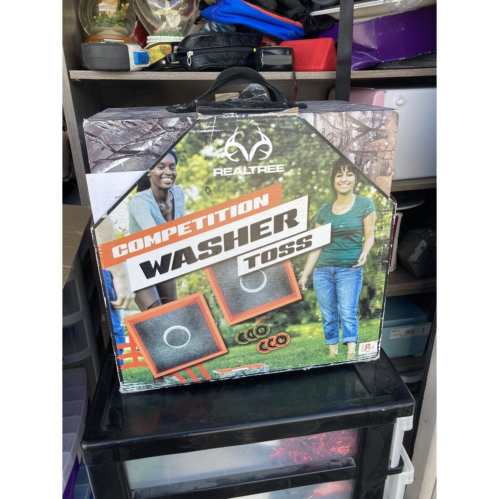 RealTree Washer Toss Indoor/Outdoor Game Nib